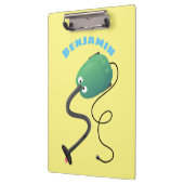 Humor van de cartoon van de stofzuiger klembord (Links)