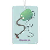 Humor van de cartoon van de stofzuiger luchtverfrisser (Achterkant)