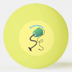 Humor van de cartoon van de stofzuiger pingpongballen
