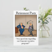 Humor van de PARTIJ Uittreding "Spectickles" Kaart (Staand voorkant)