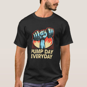Humor voor dagelijks gebruik van de pomp Gym Fitne T-shirt
