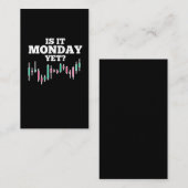 Humor voor effectenbeurs visitekaartje (Voorkant / Achterkant)