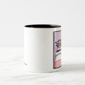 Humor voor huwelijk Funny Mug Gift Tweekleurige Koffiemok (Center)