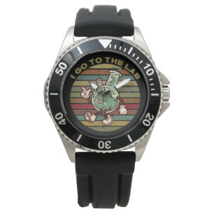 Humor voor laboratoriumscheikunde T-Shirt Keychai Horloge