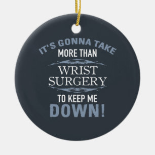 Humor voor polschirurgie keramisch ornament