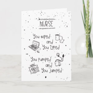 Humor voor vervroegde uittreding Funny Hand Drage Kaart