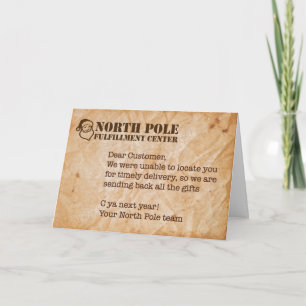 Humorische feestdag feestdagen kaart