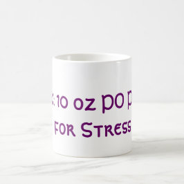 Humorische Mok voor medische koffie