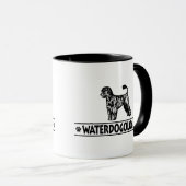 Humorische Portugese waterhond Mok (Voorkant rechts)