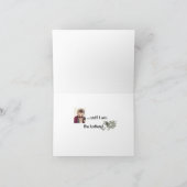 Humoristique Donc c'est la carte de voeux pliée à  (Intérieur)