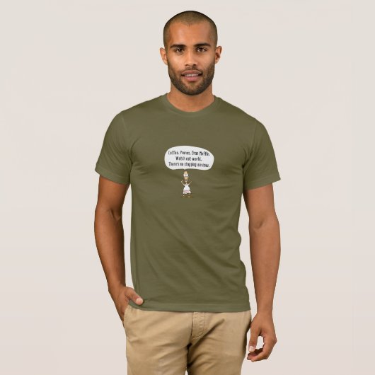 humoristique T-shirt Basic (Devant entier)