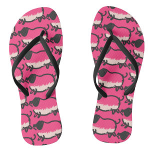 Humoristisch 4 Varkensjaar 2019 Kies Kleur Vrouw F Teenslippers