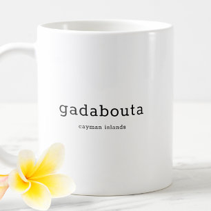 Humoristisch Caymaniaans dialect Gadabouta Koffiemok