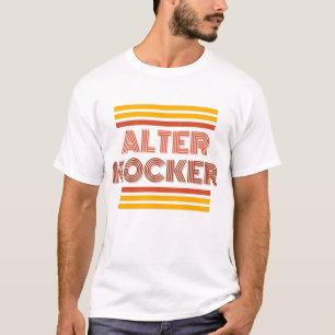 Humoristisch Jiddisch, Alter Kocker, Oude Persoon T-shirt