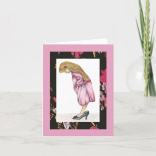 Humoristisch satire voor volwassen vogelkaart kaart