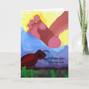 humoristisch wenskaart kaart