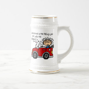 Humoristische autoziekte bierpul