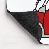 Humoristische autoziekte muismat (Hoek)