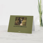 Humoristische Duitse Herder Moederdag Kaart (Achterkant)