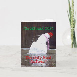 Humoristische Gospel Kerst Kaart
