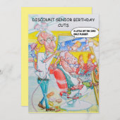 Humoristische Kaart van middelbare leeftijd (Voorkant / Achterkant)