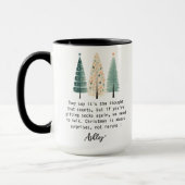 Humoristische Kerstcadeau Idee voor Vrouwen Mok (Links)