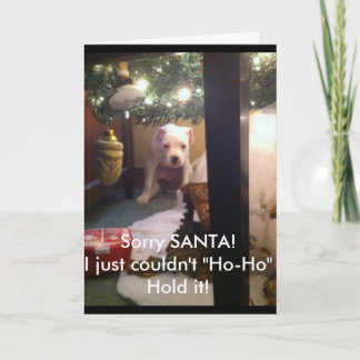 Humoristische KERSTKAART! Feestdagen Kaart