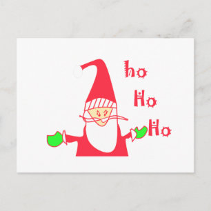 Humoristische Kerstman Muis: Unieke Kerst Kunst & Feestdagenkaart