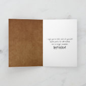 Humoristische Old Age Potion Medicine Fles Kaart (Binnen)