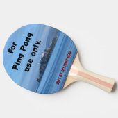 Humoristische Ping Pong paddle Tafeltennisbatje (Zijkant)
