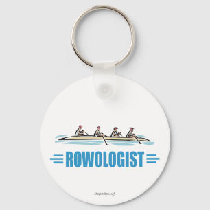Humoristische roeien sleutelhanger