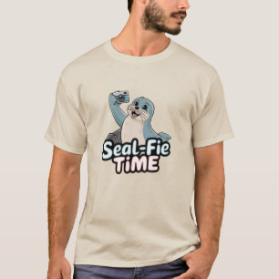 Humoristische Seal Graphics voor Ocean Lovers T-shirt