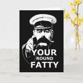 Humoristische St George Dag Kaart (Gele Bloem)