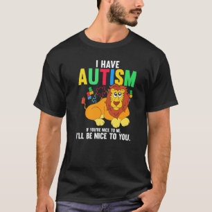 Humoristische Stoornissen Sympathie Autisme Bewust T-shirt