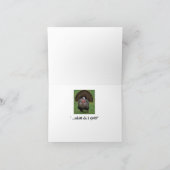 Humoristische Thanksgiving Bird Kaart (Binnen)