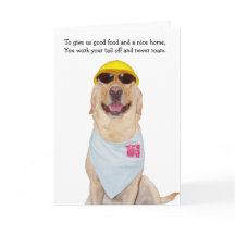 Humoristische Vaderdag van de vrouw