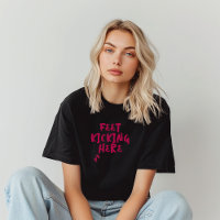 Humoristische zwangerschap vingerafdruk bordeaux T