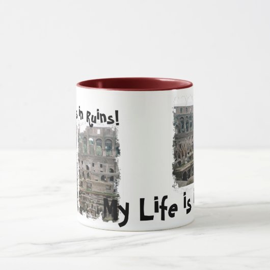 Humorous coffee mug (Centre)