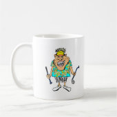 Humorous Golfer Coffee mok (Links)