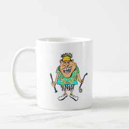 Humorous Golfer Coffee mok