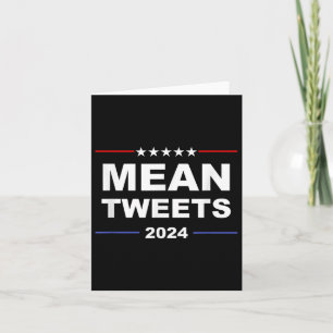 Humorous Mean Tweets & Trump 2024 Politieke Ge Kaart
