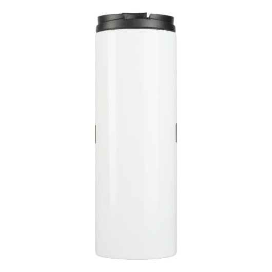 Humorous Procrastinator with Coffee Thermosbeker (Achterkant)