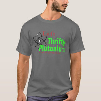 Humorous Science Nuclear Plutonium T-shirt grappig