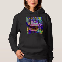 Humorous “Stay Trippy” Sweatshirt