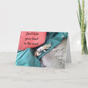 HUMOUR **ANNIVERSAIRE** CARTE DE PLAGE