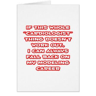 Humour cardiologue ... Modélisation de la carrière