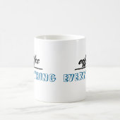 humour citation café mug sur tout (Centre)