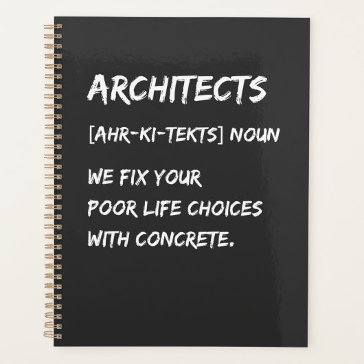 Humour d'architecte – Nous corrigeons vos choix de (Devant)