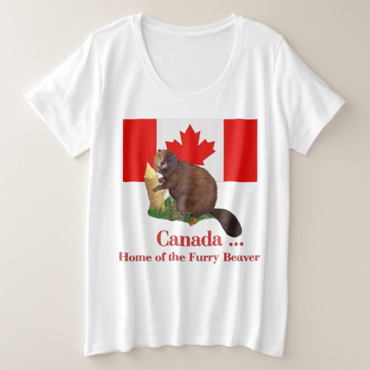 Humour de castor furry (Design devant)