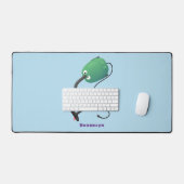 Humour de dessin animé de l'aspirateur mignon (Clavier et souris)